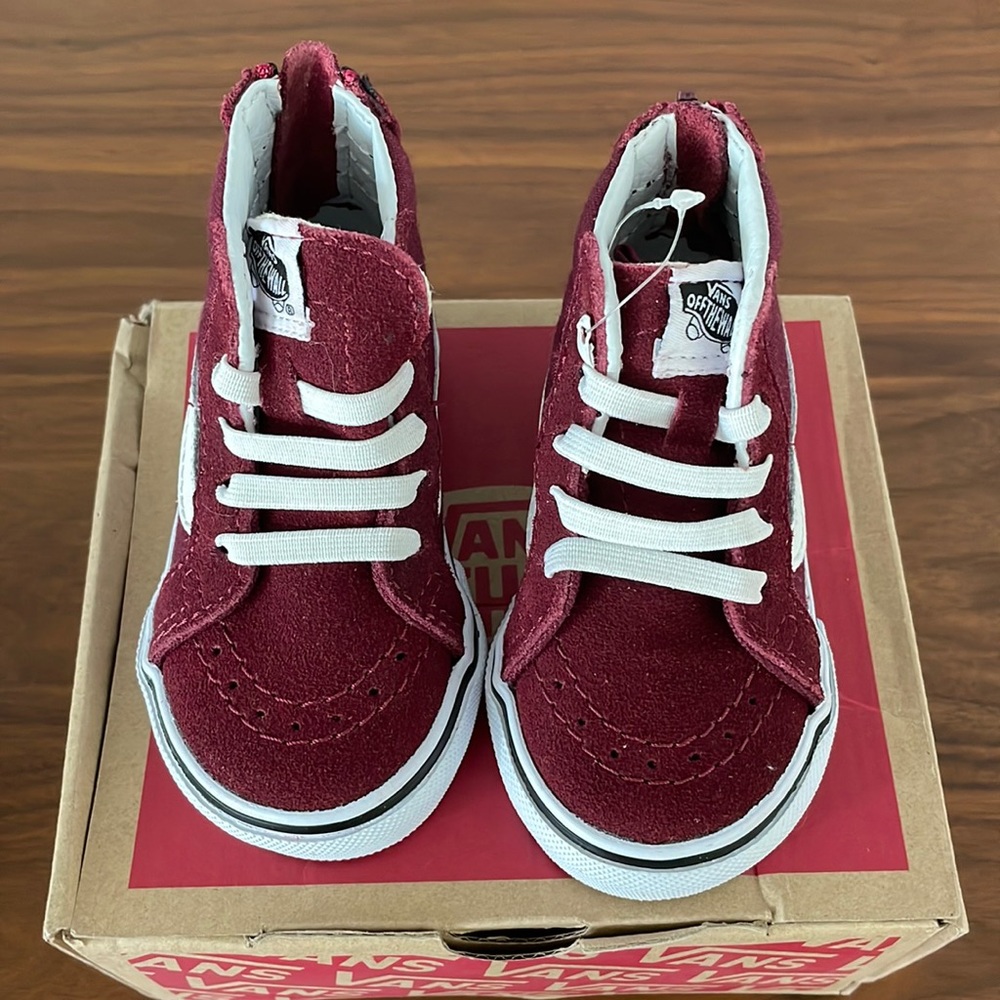 Vans toddler shoes, high tops